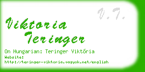 viktoria teringer business card